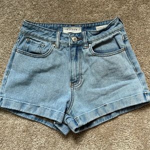 pacsun mom jean shorts
